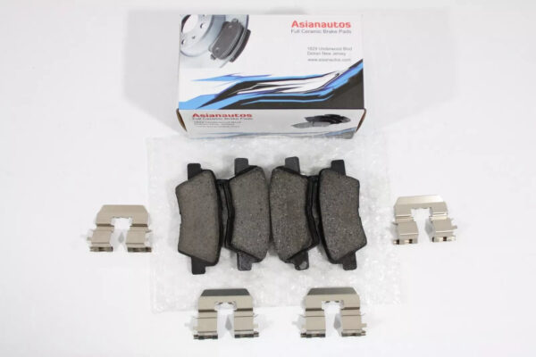 Asianautos ACR1313H Premium Ceramic Disc Brake Pad Set