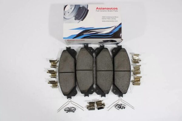 Asianautos ACR1324H Premium Ceramic Disc Brake Pad Set