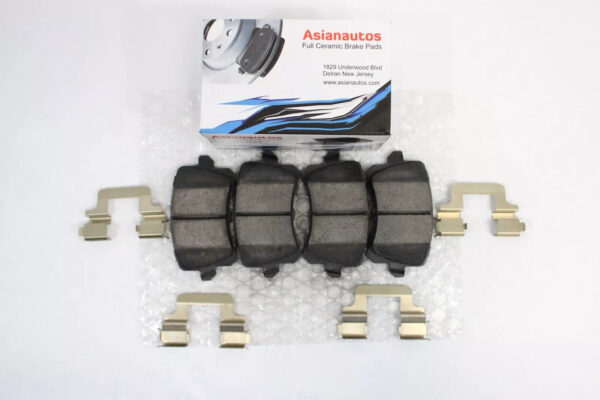 Asianautos ACR1348H Premium Ceramic Disc Brake Pad Set