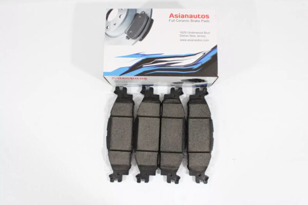 Asianautos ACR1376H Premium Ceramic Disc Brake Pad Set