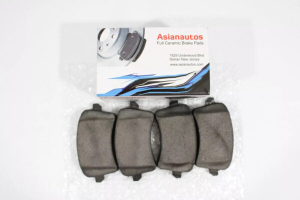 Asianautos ACR1386 Premium Ceramic Disc Brake Pad Set