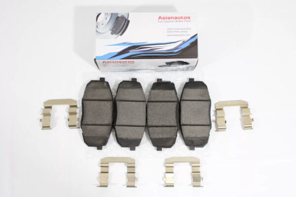 Asianautos ACR1397H Premium Ceramic Disc Brake Pad Set