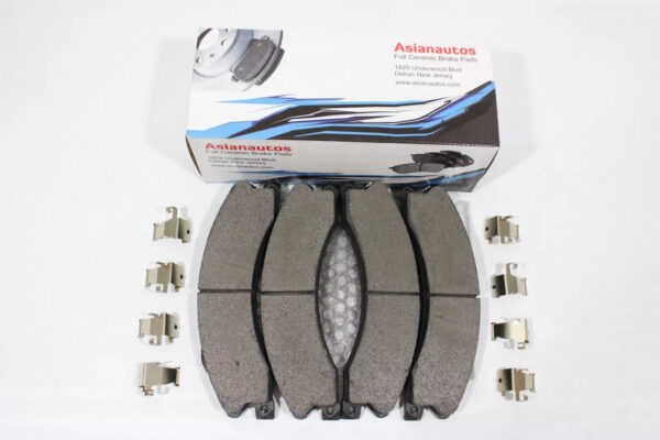 Asianautos ACR1411H Premium Ceramic Disc Brake Pad Set