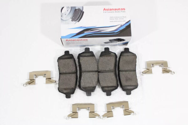 Asianautos ACR1454H Premium Ceramic Disc Brake Pad Set