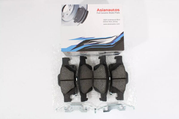Asianautos ACR1498H Premium Ceramic Disc Brake Pad Set