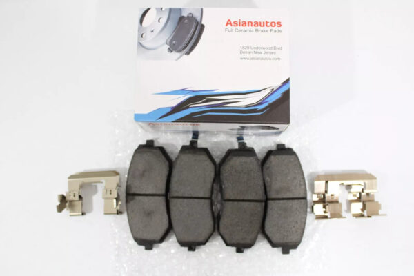 Asianautos ACR1539H Premium Ceramic Disc Brake Pad Set