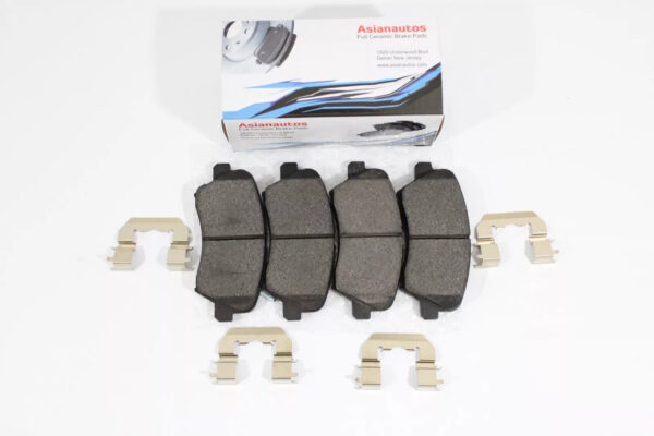 Asianautos ACR1543H Premium Ceramic Disc Brake Pad Set