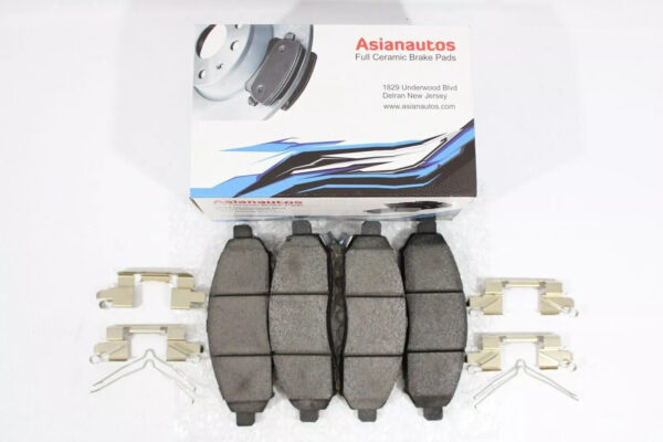 Asianautos ACR1548H Premium Ceramic Disc Brake Pad Set