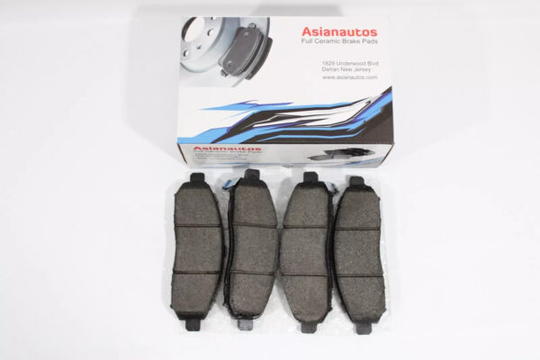 Asianautos ACR1548 Premium Ceramic Disc Brake Pad Set