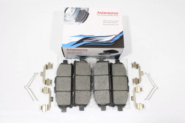 Asianautos ACR1552H Premium Ceramic Disc Brake Pad Set