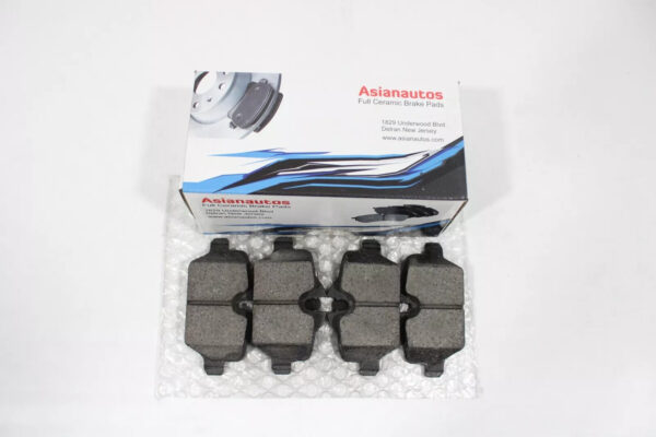 Asianautos ACR1554 Premium Ceramic Disc Brake Pad Set