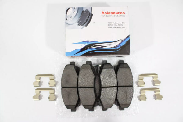 Asianautos ACR1584H Premium Ceramic Disc Brake Pad Set