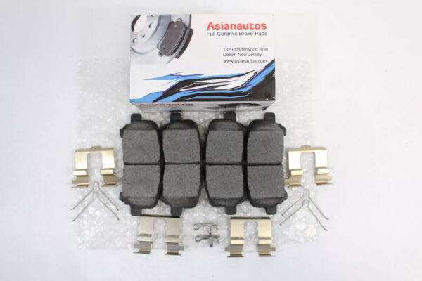 Asianautos ACR1585H Premium Ceramic Disc Brake Pad Set