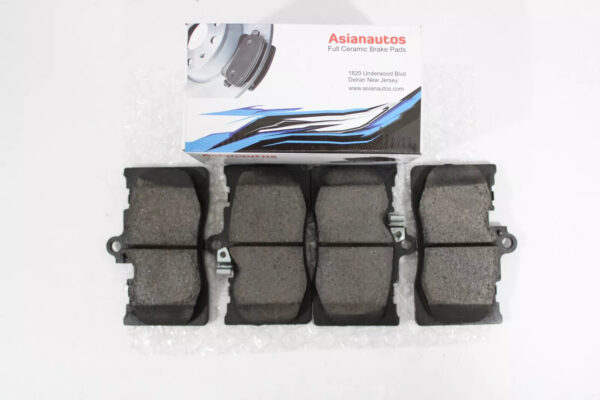 Asianautos ACR1586 Premium Ceramic Disc Brake Pad Set
