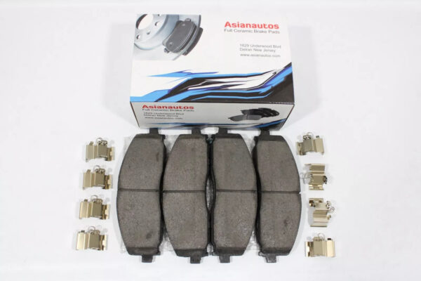 Asianautos ACR1589H Premium Ceramic Disc Brake Pad Set