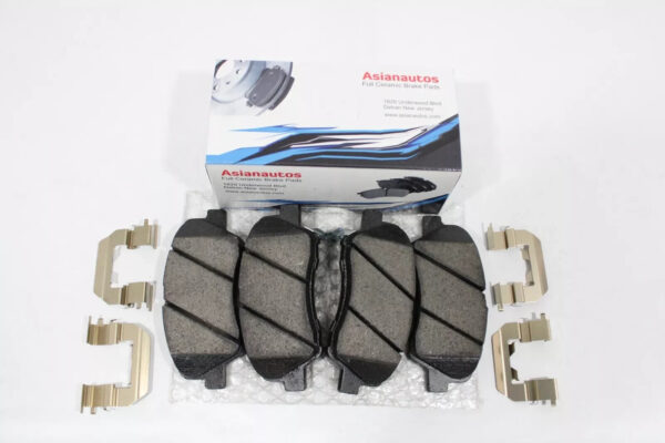 Asianautos ACR1593H Premium Ceramic Disc Brake Pad Set