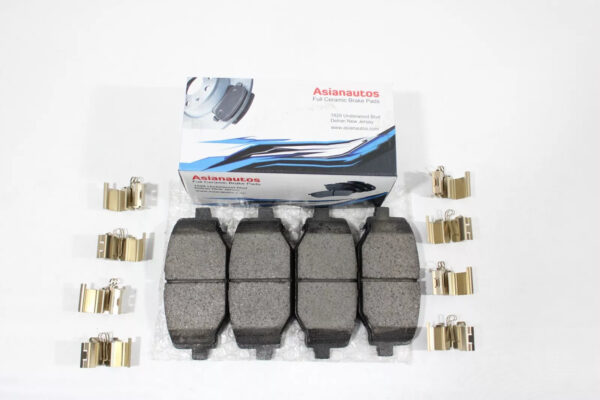 Asianautos ACR1596H Premium Ceramic Disc Brake Pad Set