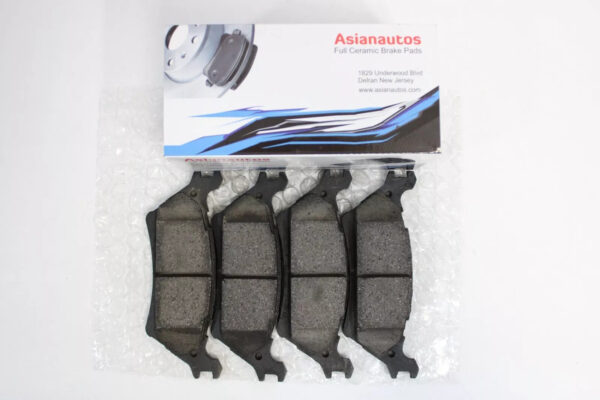 Asianautos ACR1602 Premium Ceramic Disc Brake Pad Set