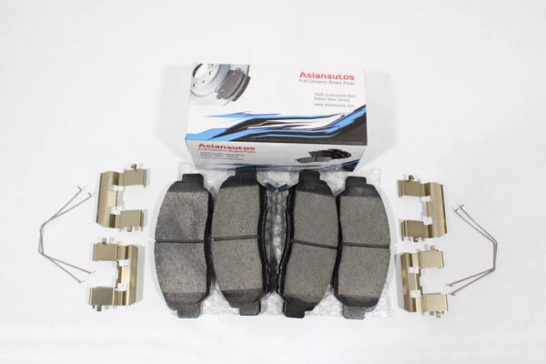 Asianautos ACR1608H Premium Ceramic Disc Brake Pad Set