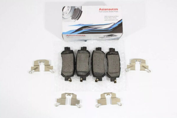Asianautos ACR1624H Premium Ceramic Disc Brake Pad Set
