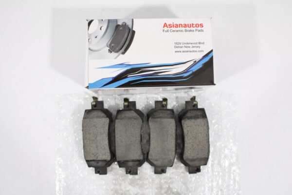 Asianautos ACR1624 Premium Ceramic Disc Brake Pad Set