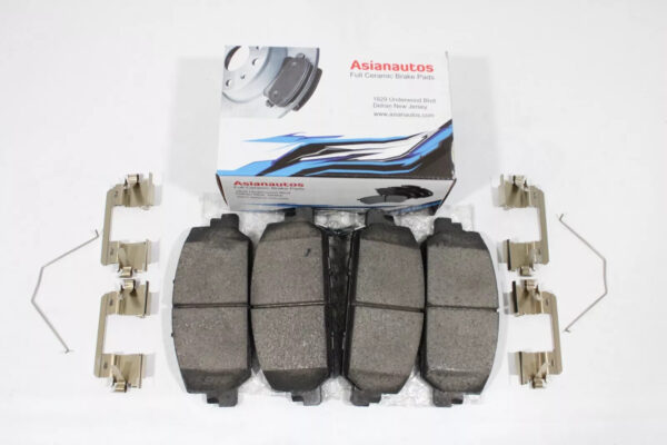 Asianautos ACR1625H Premium Ceramic Disc Brake Pad Set