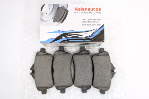 Asianautos ACR1630A Premium Ceramic Disc Brake Pad Set