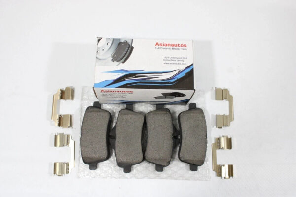 Asianautos ACR1630H Premium Ceramic Disc Brake Pad Set