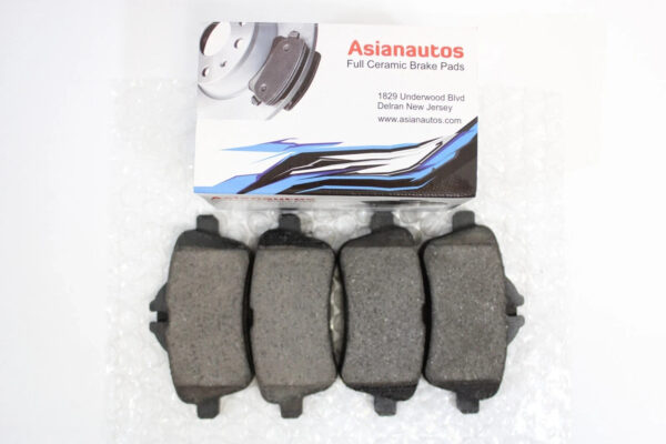 Asianautos ACR1630 Premium Ceramic Disc Brake Pad Set