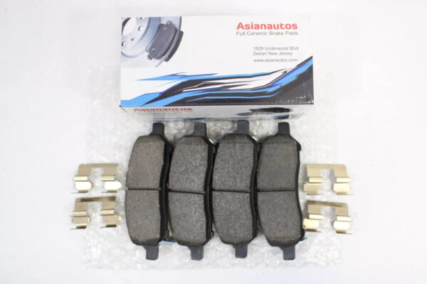 Asianautos ACR1647H Premium Ceramic Disc Brake Pad Set