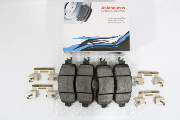 Asianautos ACR1650H Premium Ceramic Disc Brake Pad Set