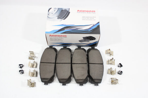 Asianautos ACR1709H Premium Ceramic Disc Brake Pad Set