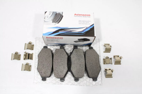 Asianautos ACR1719H Premium Ceramic Disc Brake Pad Set