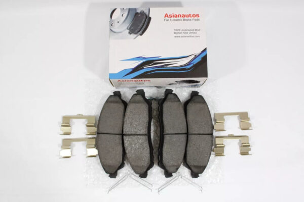 Asianautos ACR1723H Premium Ceramic Disc Brake Pad Set