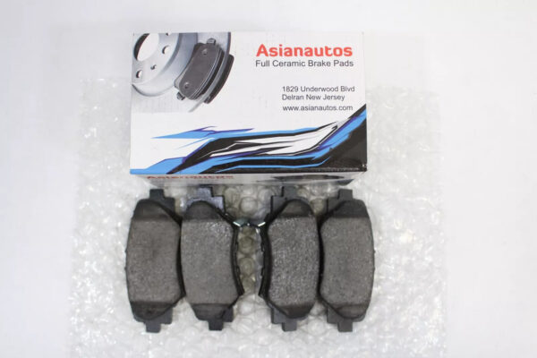 Asianautos ACR1729H Premium Ceramic Disc Brake Pad Set