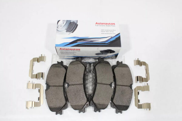 Asianautos ACR1736H Premium Ceramic Disc Brake Pad Set