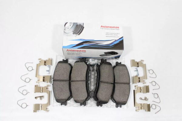 Asianautos ACR1737H Premium Ceramic Disc Brake Pad Set