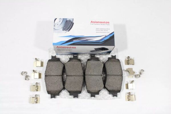 Asianautos ACR1759H Premium Ceramic Disc Brake Pad Set