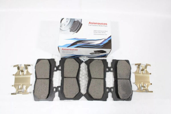 Asianautos ACR1802H Premium Ceramic Disc Brake Pad Set