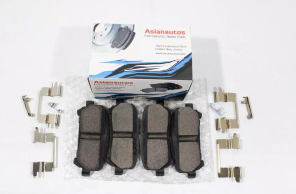 Asianautos ACR1806H Premium Ceramic Disc Brake Pad Set