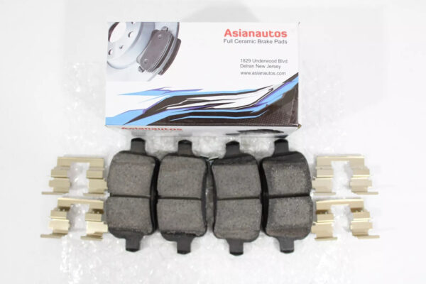 Asianautos ACR1857H Premium Ceramic Disc Brake Pad Set