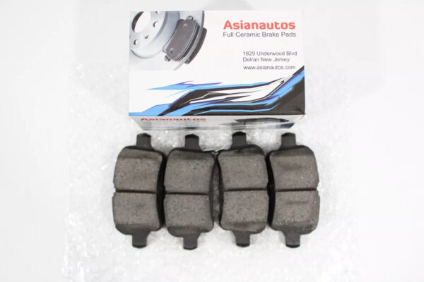 Asianautos ACR1857 Premium Ceramic Disc Brake Pad Set