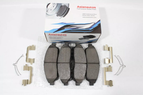 Asianautos ACR1896H Premium Ceramic Disc Brake Pad Set