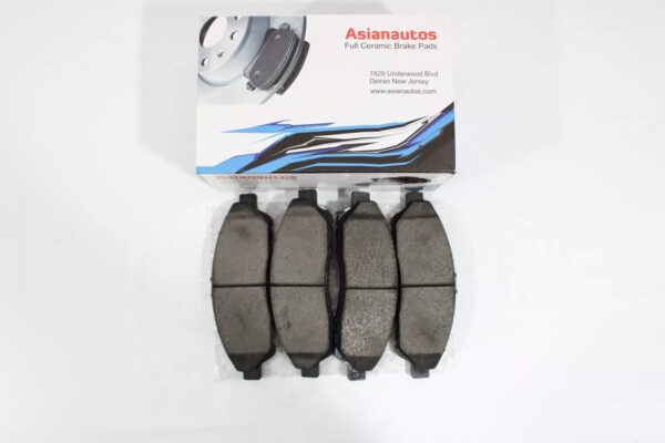Asianautos ACR1896 Premium Ceramic Disc Brake Pad Set