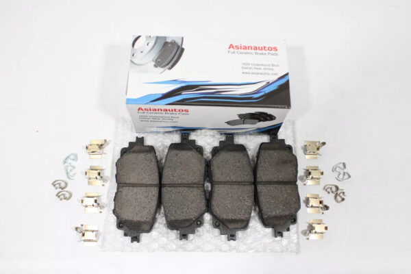 Asianautos ACR1903H Premium Ceramic Disc Brake Pad Set