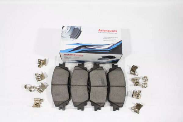 Asianautos ACR2076H Premium Ceramic Disc Brake Pad Set