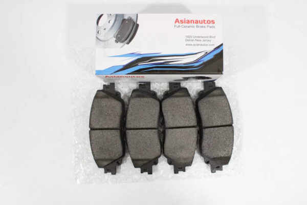Asianautos ACR2076 Premium Ceramic Disc Brake Pad Set