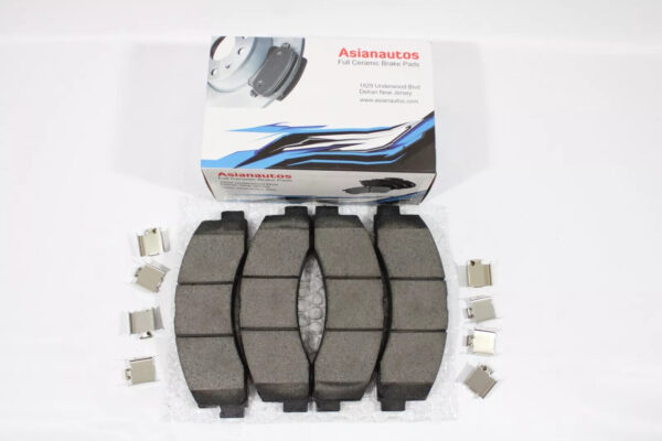 Asianautos ACR2087H Premium Ceramic Disc Brake Pad Set
