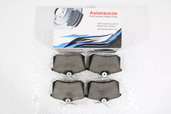 Asianautos ACR340 Premium Ceramic Disc Brake Pad Set