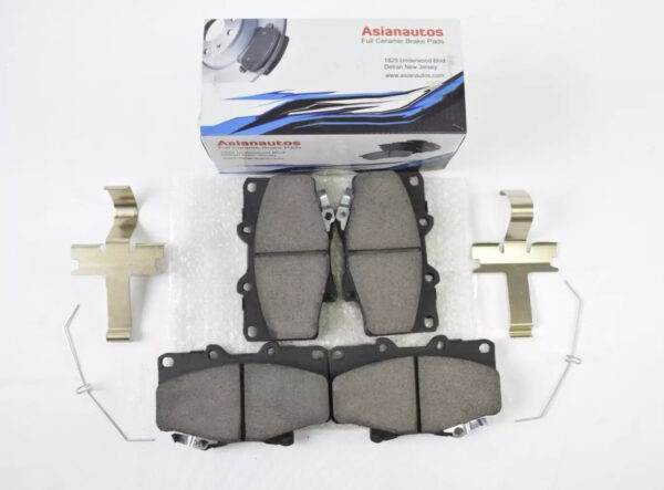 Asianautos ACR502H Premium Ceramic Disc Brake Pad Set